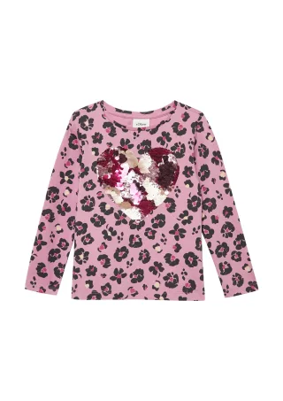 s.Oliver - T-Shirt pink/mehrfarbig - Gr. - 98