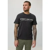 STREET ONE MEN T-Shirt aus reiner Baumwolle