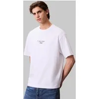 Calvin Klein Jeans T-Shirt Relaxed Fit, Rundhalsausschnitt, Logoprint