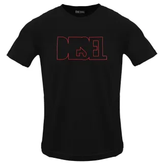 Diesel - T-Shirt für Herren (Kaviar-Schwarz)