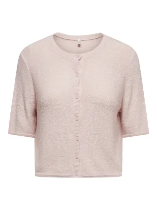 ONLY - ONLSUNNY 2/4 O-NECK CARDIGAN NCA KNT Pale Lilac - Gr. - XL