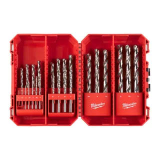 Milwaukee HSS-G THUNDERWEB Metallbohrer DIN 338 25-tlg. Set in PACKOUT kompatibler Kassette - 4932499767