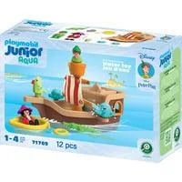 71769 Junior & Disney: Peter Pans Piratenschiff mit Wasserspritzspaß, Konstruktionsspielzeug