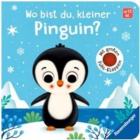 Wo bist du, kleiner Pinguin? / Emilie Jakobs, Mit großen Fühl-Klappen
