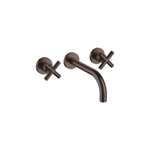 Dornbracht Waschtisch-Wandbatterie ohne Ablaufgarnitur TARA 36712892 Dark Bronze gebürstet (PVD),367 36712892-43
