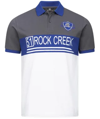 Rock Creek Poloshirt Dunkelgrau