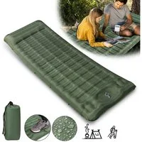 CALIYO Isomatte Outdoor Isomatte Selbstaufblasend, 12CM Aufblasbare Matratze, Ultraleicht Wasserdicht Luftmatratze Outdoor, Anti-Ripstop Schlafmatte