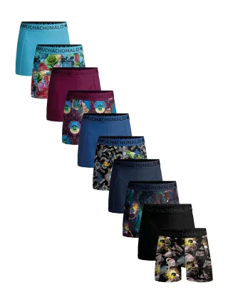 Muchachomalo Herren Boxer Shorts - 10er Pack - Herren Unterwäsche