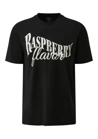 qs - T-Shirt schwarz - Gr. - XL