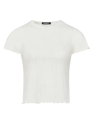 Chantelle Lingerie - Lovie T-Shirt; kurzarm Milk - Gr. - L