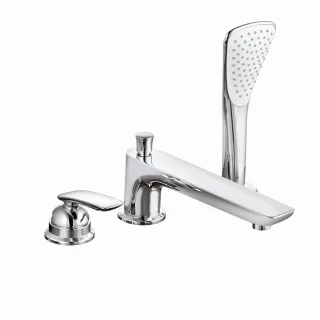 Kludi 3-Loch Wannenfüll- und Balance Brause-Einhandmischer DN 15 chrom 524470575