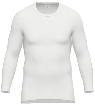 AMMANN - Org 433 Doppelripp Shirt 1/1 Arm weiss - Gr. - 5