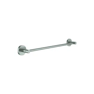 Grohe Essentials Badetuchhalter 40688DC1 45 cm, supersteel, verdeckte Befestigung