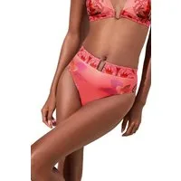 LIPSY Bikini-Hose Lipsy Florrie Hochbund-Bikinihose mit Print (1-St)