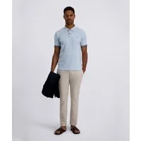 Pierre Cardin Poloshirt Poloshirt uni pique mit Logo Schriftzug