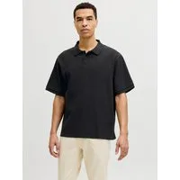 Jack & Jones Poloshirt JJEHARRISON STRUCTURE POLO SS LN mit Polokragen