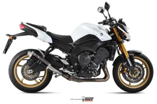 Sport Auspuff MIVV GP Steel Black Yamaha FZ8 / FZ8 Fazer Bj. 2010-2016 Typ: RN25 mit ABE