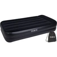 Avenli Luftbett Luftmatratze selbstaufblasend 1 Person 195x96x46cm Twin-Size, (Gästebett Matratze mit integrierter Elektropumpe, 2-tlg., Reisebett elektrisch mit weicher beflockter Oberfläche), aufblasbar mit Pumpe und Tragetasche