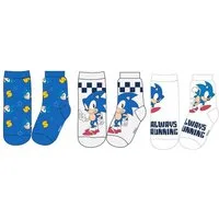 Sonic Socken Sonic the Hedgehog Running Kindersocken 23–34 – Atmungsaktiv & Komfort