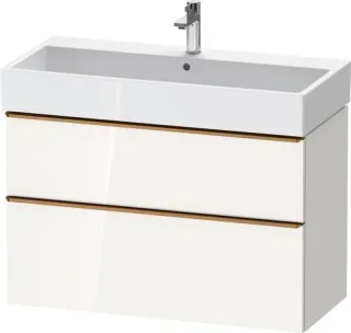 Duravit D-Neo Waschtischunterbau wandhängend Weiß Hochglanz 984x442x625 mm - DE4374004220000 DE4374004220000