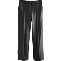 Next Lederhose Hose aus Kunstleder mit geradem Bein (1-tlg)