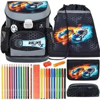 Belmil Schulranzen Set Mini Fit 10-teilig 2026 Jungen Race It