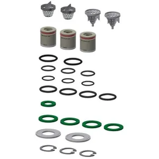 KWC Aquarotter Montageset, Siebe, O-Ringe, Dichtungen, Rückflussverh., 2000104777, 2000104777 2000104777