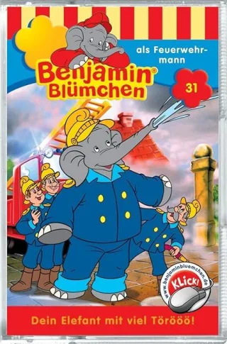 Benjamin Blümchen (Folge 31: als Feuerwehrmann) [Musikkassette]