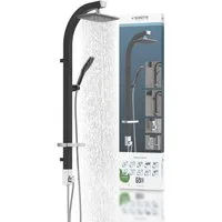 Schütte Brausegarnitur MADAGASKAR, Höhe 123 cm, Set, inkl. Wasserspardichtung, Antikalk, abnehmbare Seifenschale