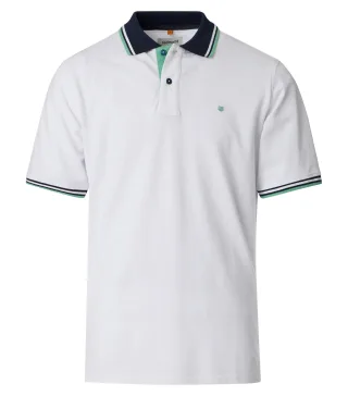 redmond - Polo-Shirt weiß - Gr. - XL
