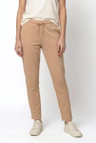 monari - Jogger mit Strass brown sugar - Gr. - 36