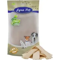 Lyra Pet 1 kg Lyra Pet® Kauchips aus Büffelhaut Büffel, Ergänzungsfutter für: Hund
