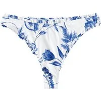 Next Bikini-Hose Gerüschte Bikinihose mit hohem Bein, Brazilian (1-St)