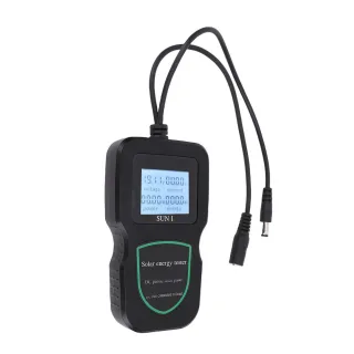 SUNI Solar Energy Tester MPPT Power Analyzer 48V Portable Lightweight PC Material Solar Panel Performance Diagnostic Vol