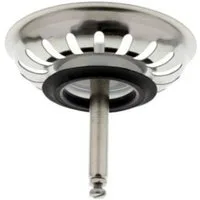 Blanco Siebventil Siebkörbchen Ø81mm Hubstange Ø50 mm für Küchenspülen mit Excenter 3,5"
