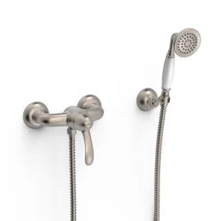 Tres Einhebel Brausemischer Anti Kalk Messing Handbrause: Ø 78 mm , 24216701AC 24216701AC