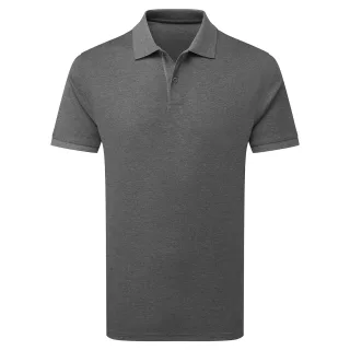 Asquith & Fox - "Premium" Poloshirt für Herren, Mercerisierte Baumwolle (Holzkohle)
