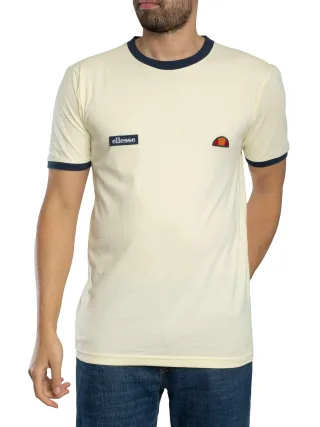 Ellesse Ringetto-T-Shirt, Gelb