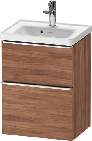 Duravit D-Neo Waschtischunterbau wandhängend Nussbaum Matt 484x372x625 mm - DE4350010790000 DE4350010790000