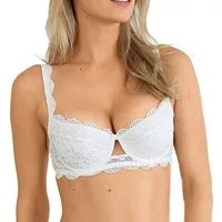 Nina Von C. Balconnet-BH SILVER EDITION (1-tlg) Dirndl BH Dekollete BH aus bezaubernder floraler Spitze