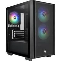 Versa H16 TG ARGB , Tower-Gehäuse schwarz, Tempered Glass