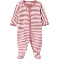 Name It Strampler Unisex Strampler zum knöpfen Mesa Rose-68 (1-tlg)