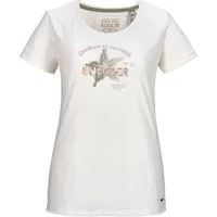 G.I.G.A. DX by killtec T-Shirt GS 24 WMN TSHRT 100% Baumwolle, Carbon Finish, gesticktes Motiv, lässiger Look