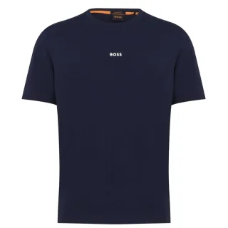 Boss - "Tchup" T-Shirt für Herren, Übergroß (Marine)