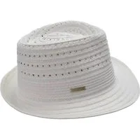 Seeberger Strohhut Papierstroh Bortenmix Trilby 55704-0