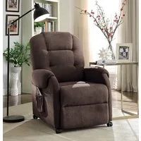 ATLANTIC home collection Relaxsessel Tobi, mit Relaxfunktion, Federkern & Aufbewahrungstasche