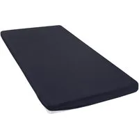 OTTO home Spannbettlaken Topper Basic, in Gr. 90x200, 140x200 oder 180x200 cm, Microfaser-Jersey, Gummizug: rundum, (1 Stück), Baumwolle, Matratzen bis 8 cm Höhe, Bettlaken, Spannbetttuch, Laken