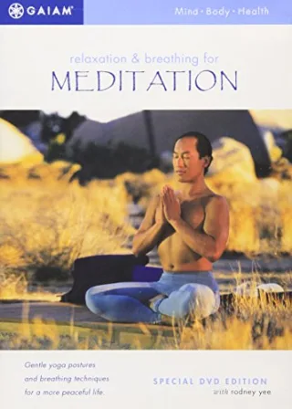 Relaxation & Breathing for Meditation [DVD]  [UK Import]