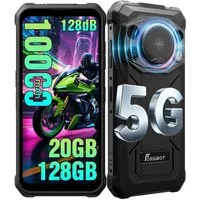 Fossibot F110Pro 5G Android 15, 128 dB Lautsprecher 10000mAh Handy Ohne Vertrag Smartphone (17,1 cm/6.745 Zoll, 128 GB Speicherplatz, 50 MP Kamera, 6.745" Smartphone, 20 GB+128 GB/2TB, 50 MP Kamera (5G)