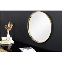 riess-ambiente Wandspiegel PORTRAIT 50cm gold (Einzelartikel, 1-St), Flur · Metall · Rahmen · rund · Handmade · Schlafzimmer · Design
